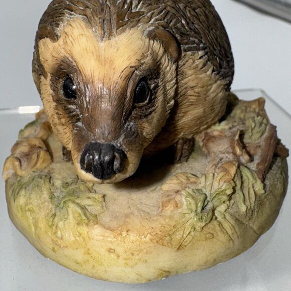 VTG TEVIOTDALE HEDGEHOG Figurine EdlMANN  1984 Wildlife Animal Scotland Handmade - Picture 3 of 6